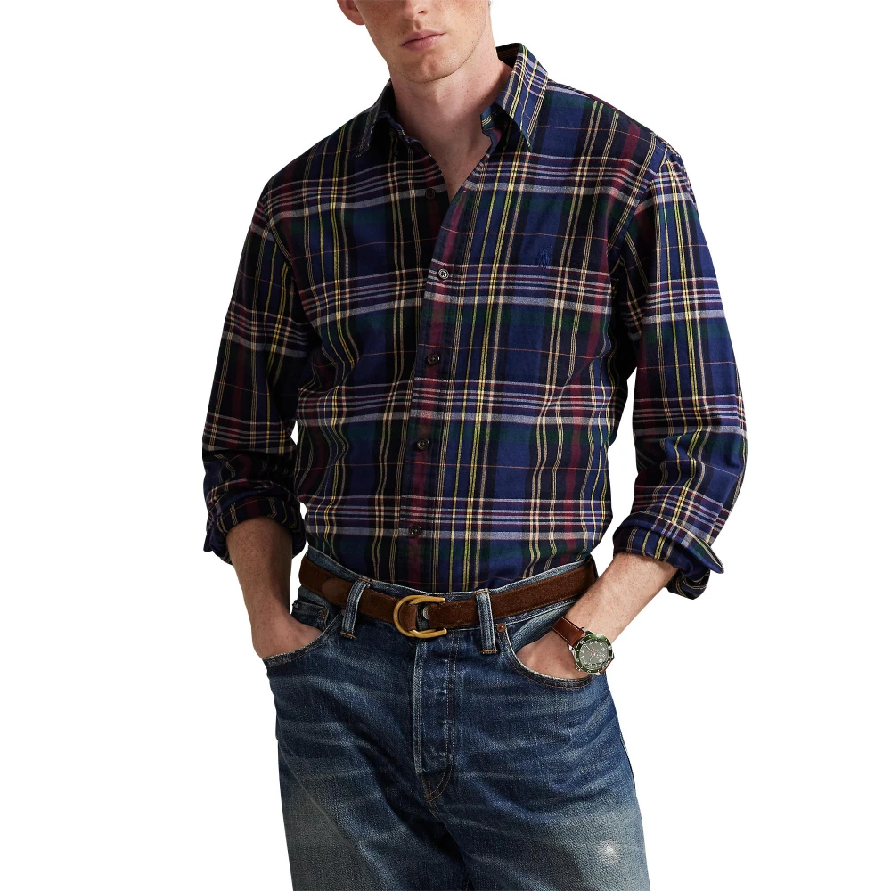 Πουκάμισο Custom Fit Plaid από Oxford Polo Ralph Lauren
