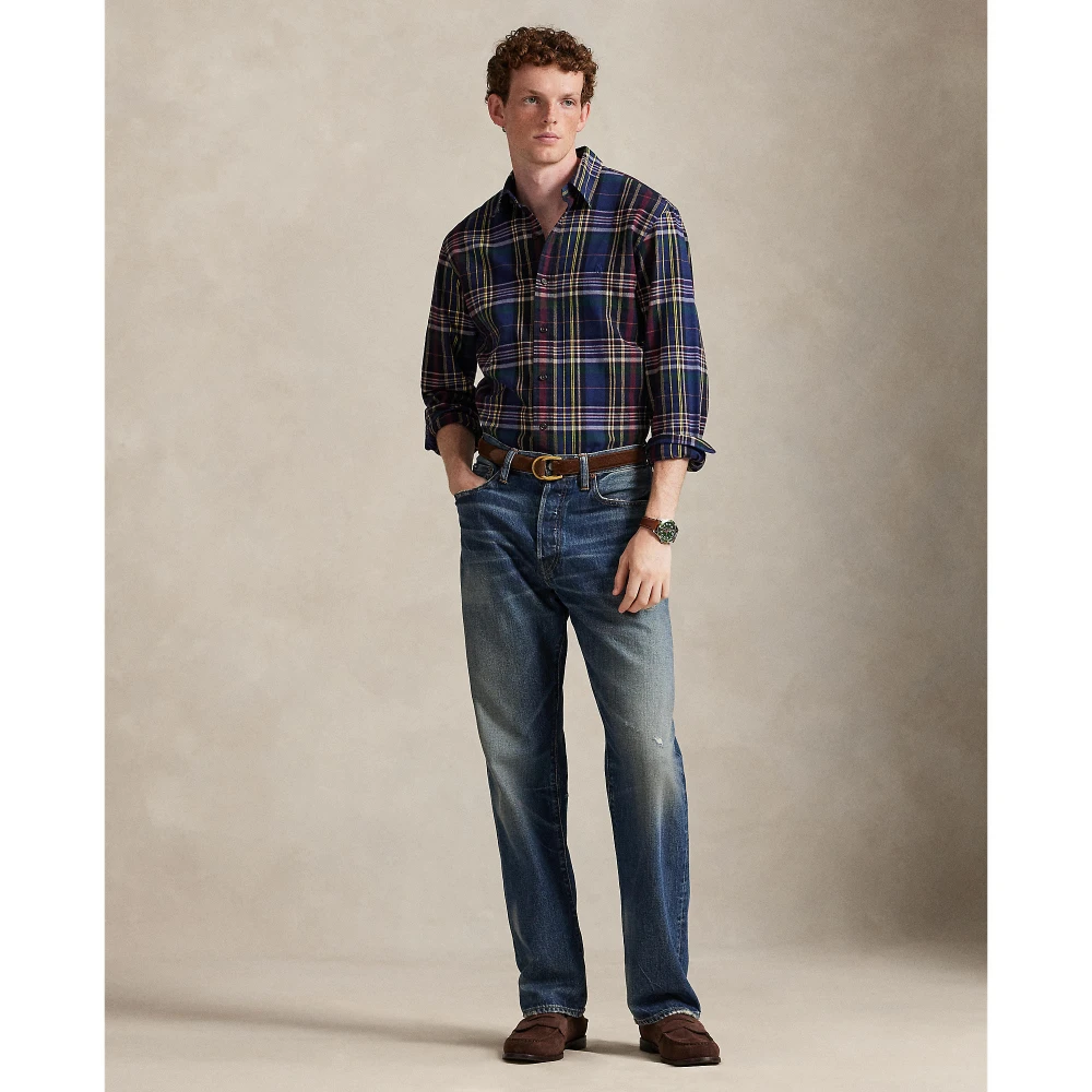 Πουκάμισο Custom Fit Plaid από Oxford Polo Ralph Lauren