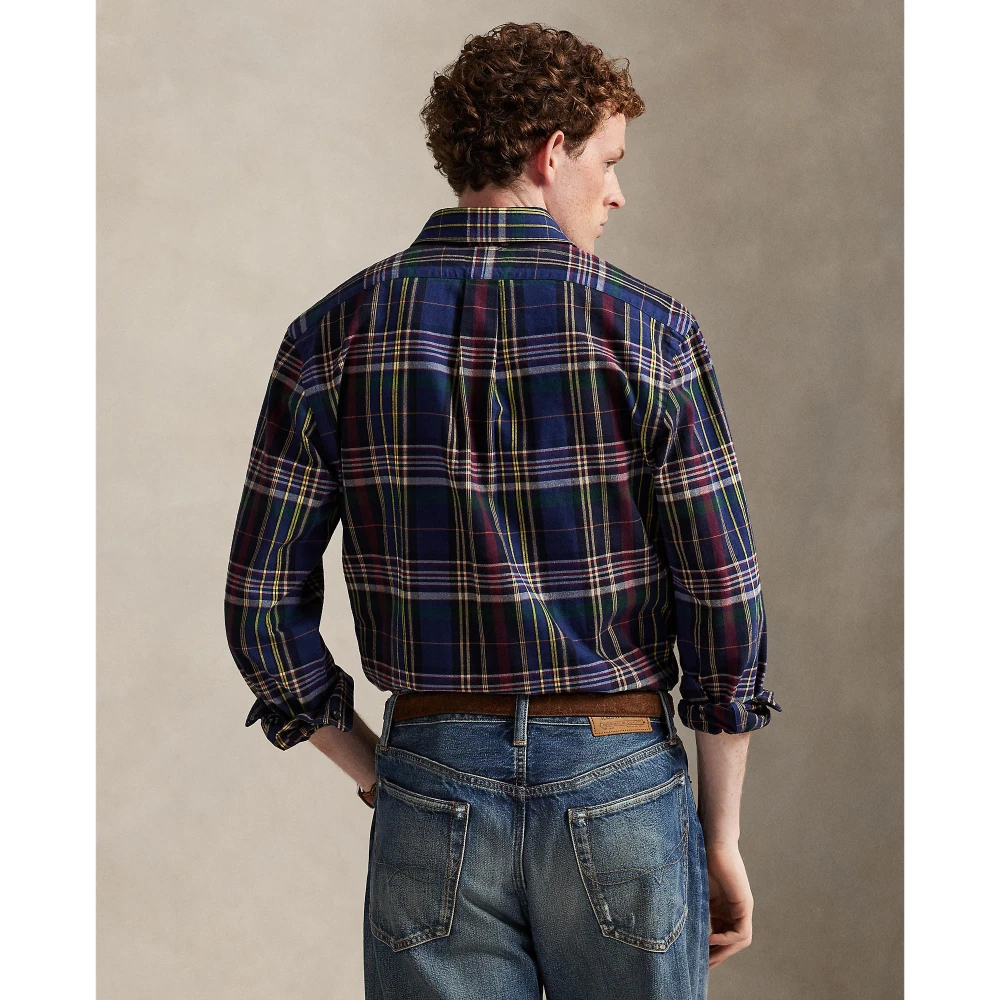Πουκάμισο Custom Fit Plaid από Oxford Polo Ralph Lauren