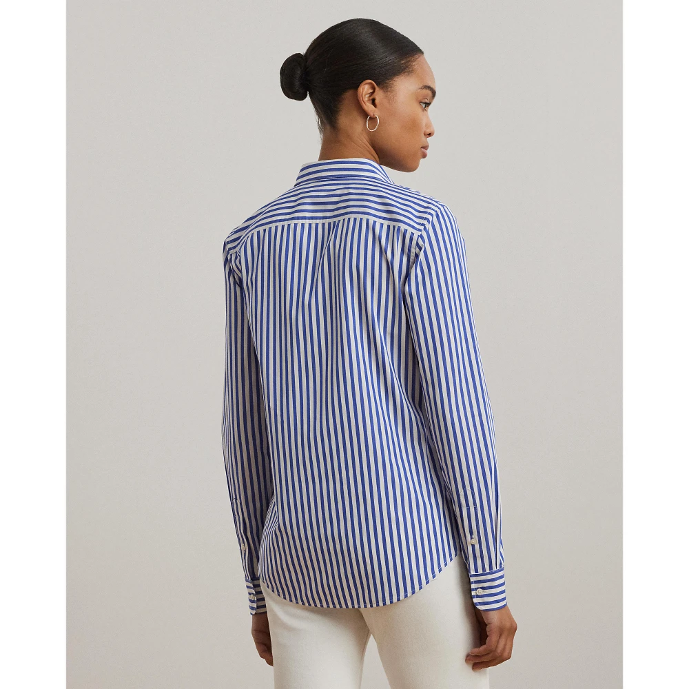 Πουκάμισο Classic Fit με Ρίγες από Ποπλίνα Lauren Ralph Lauren