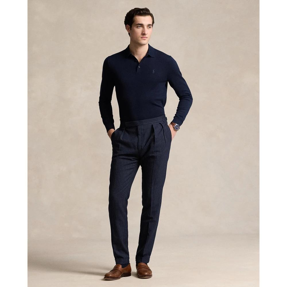 Μάλλινο πουλόβερ με γιακά Polo Polo Ralph Lauren