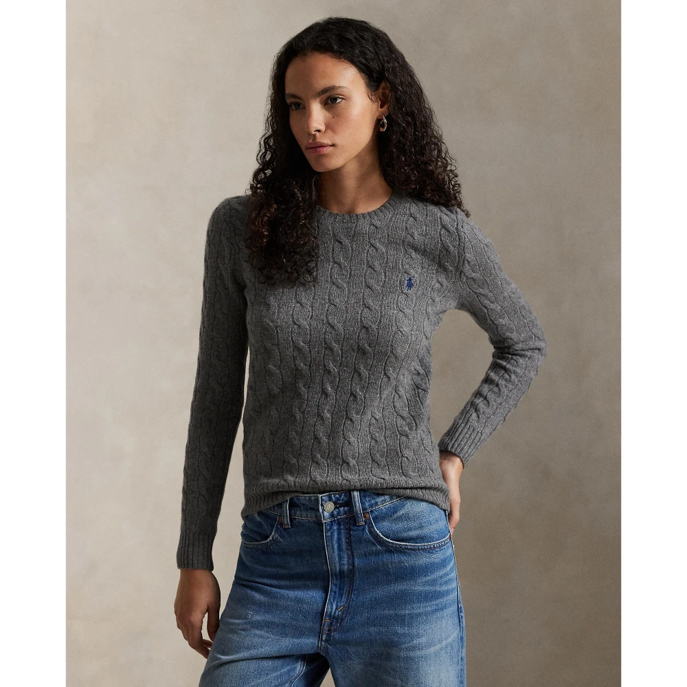 Γυναικείο Πλεκτό Πουλόβερ Polo Ralph Lauren με Σχέδιο Cable Knit