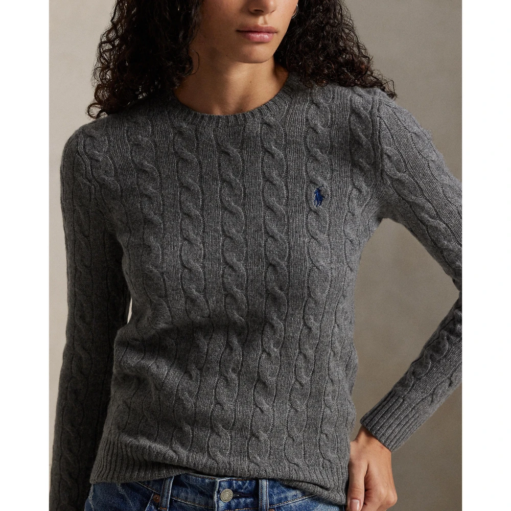 Γυναικείο Πλεκτό Πουλόβερ Polo Ralph Lauren με Σχέδιο Cable Knit