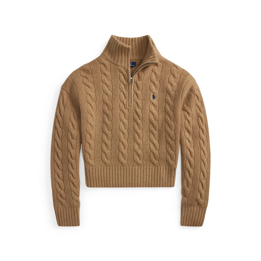 Γυναικείο Πλεκτό Πουλόβερ με Φερμουάρ Polo Ralph Lauren