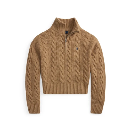 Γυναικείο Πλεκτό Πουλόβερ με Φερμουάρ Polo Ralph Lauren
