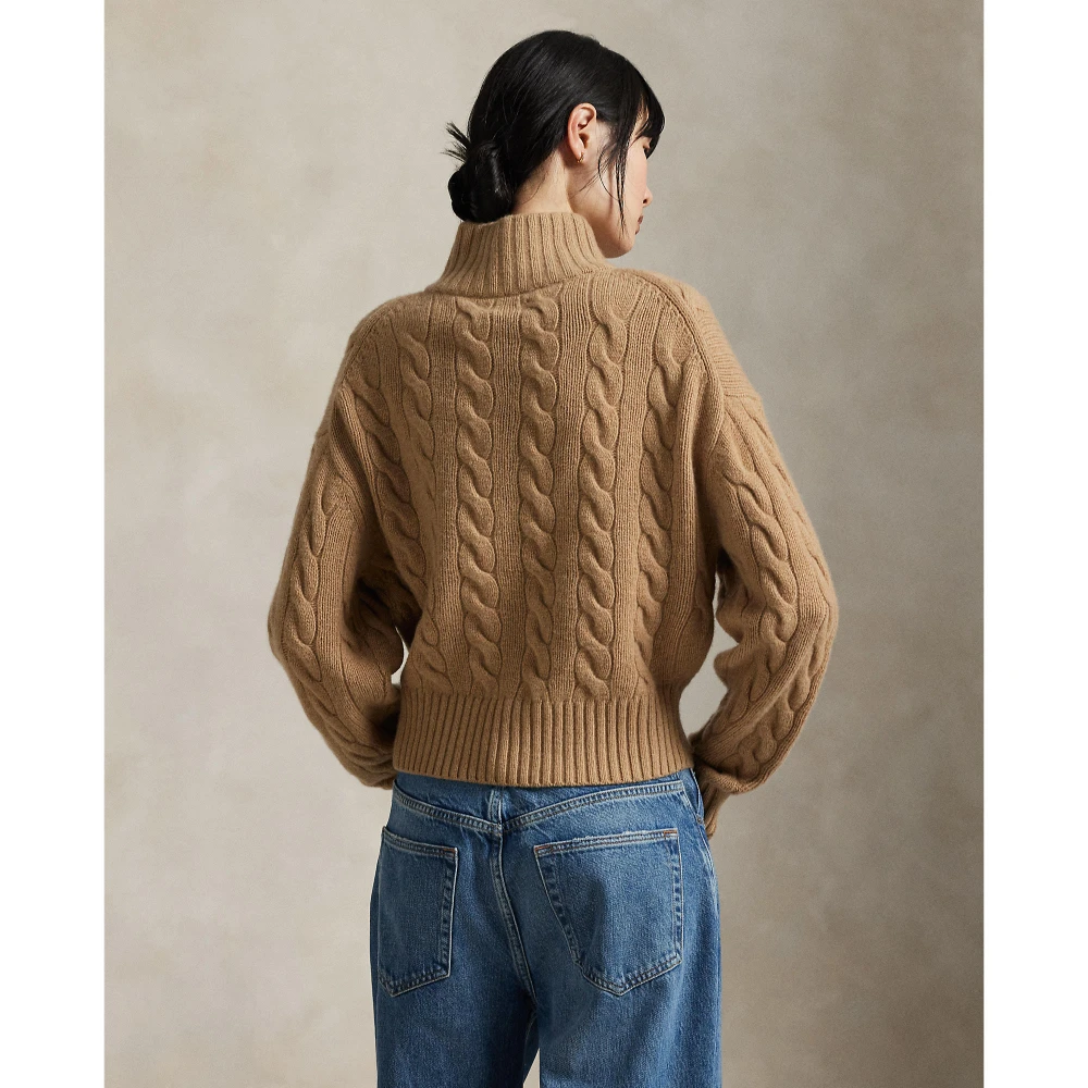 Γυναικείο Πλεκτό Πουλόβερ με Φερμουάρ Polo Ralph Lauren