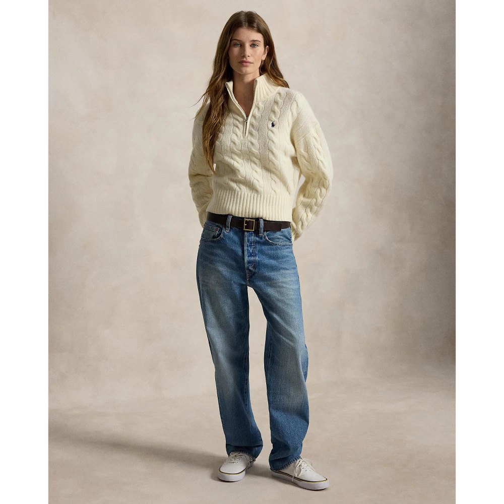 Γυναικείο Πλεκτό Πουλόβερ με Φερμουάρ Polo Ralph Lauren