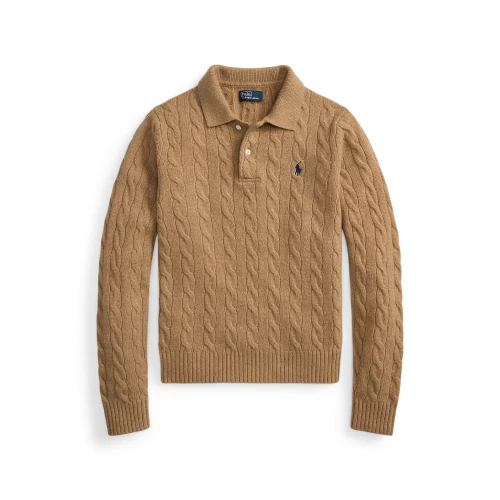 Γυναικείο Πλεκτό Πουλόβερ με Γιακά Polo Ralph Lauren