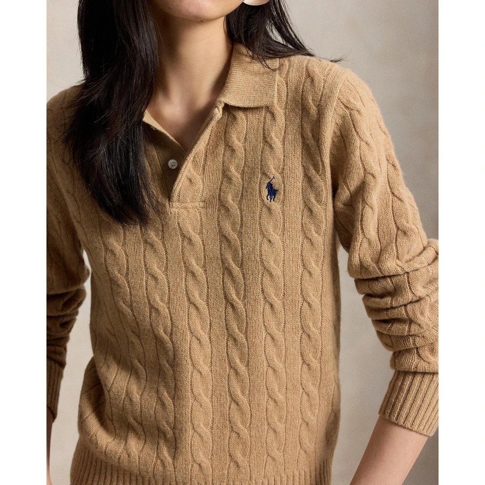 Γυναικείο Πλεκτό Πουλόβερ με Γιακά Polo Ralph Lauren