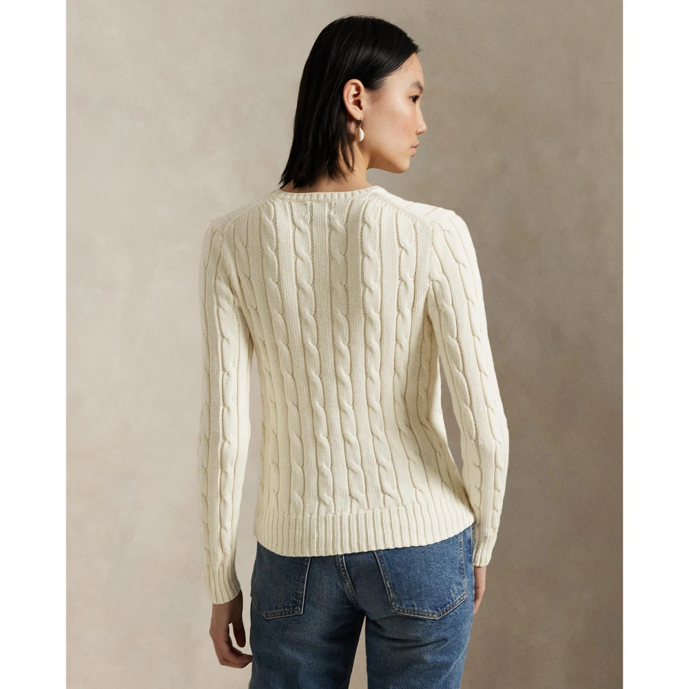 Γυναικείο Πλεκτό Πουλόβερ Polo Ralph Lauren με Σχέδιο Cable Knit