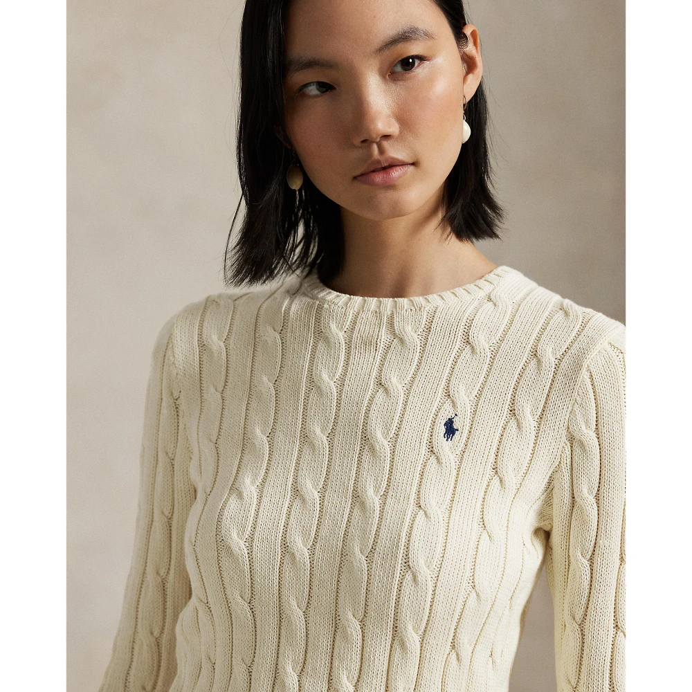 Γυναικείο Πλεκτό Πουλόβερ Polo Ralph Lauren με Σχέδιο Cable Knit