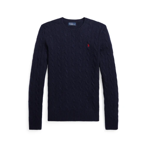 Γυναικείο Πλεκτό Πουλόβερ Polo Ralph Lauren με Σχέδιο Cable Knit