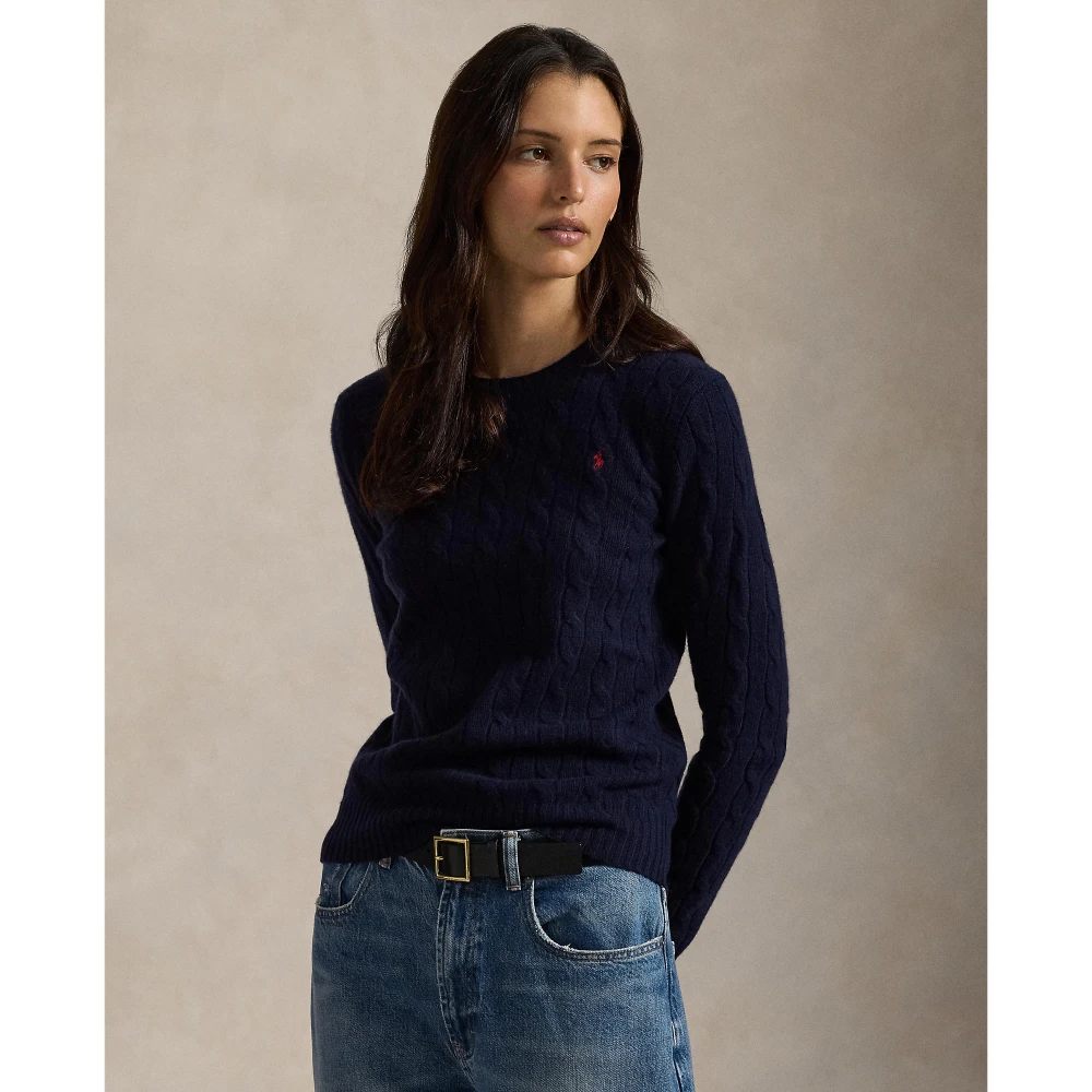 Γυναικείο Πλεκτό Πουλόβερ Polo Ralph Lauren με Σχέδιο Cable Knit