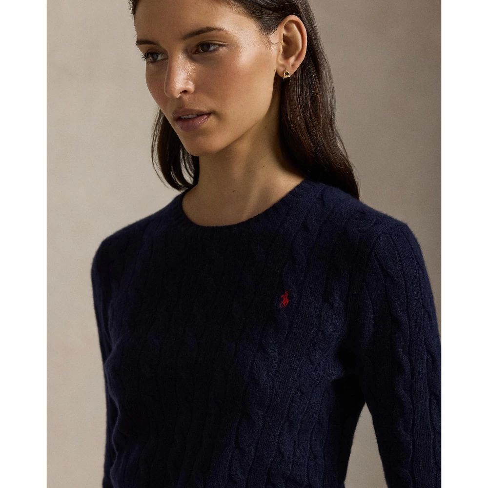 Γυναικείο Πλεκτό Πουλόβερ Polo Ralph Lauren με Σχέδιο Cable Knit