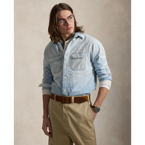 Ανδρικό Chambray Πουκάμισο Polo Ralph Lauren