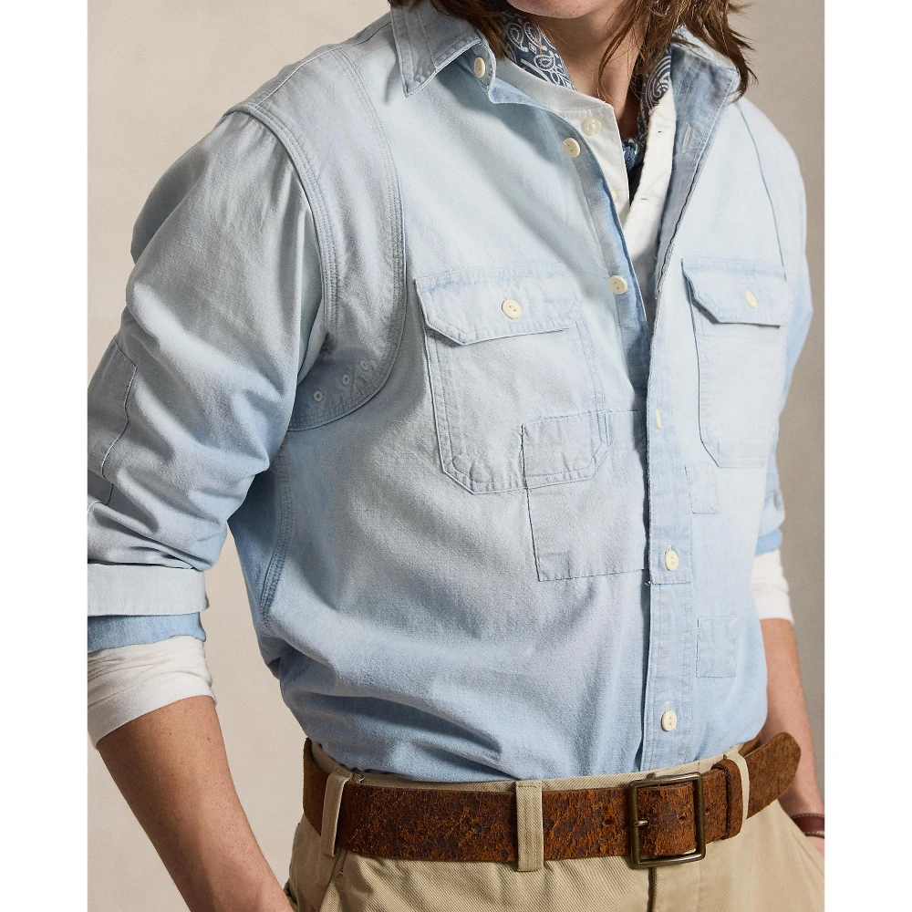 Ανδρικό Chambray Πουκάμισο Polo Ralph Lauren