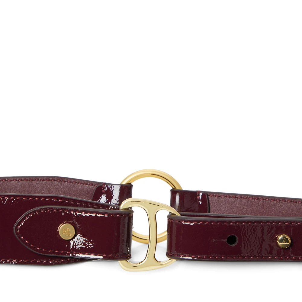 Γυναικεία Δερμάτινη Ζώνη EQS D Ring Lauren Ralph Lauren