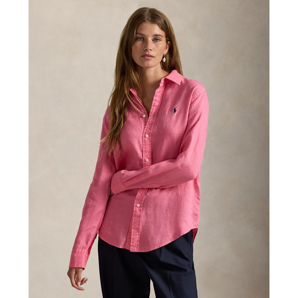 Λινό πουκάμισο Classic Fit Polo Ralph Lauren