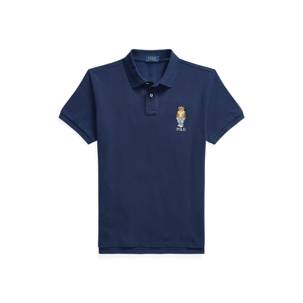 Πόλο μπλουζάκι Mesh Custom Slim με Polo Bear Polo Ralph Lauren