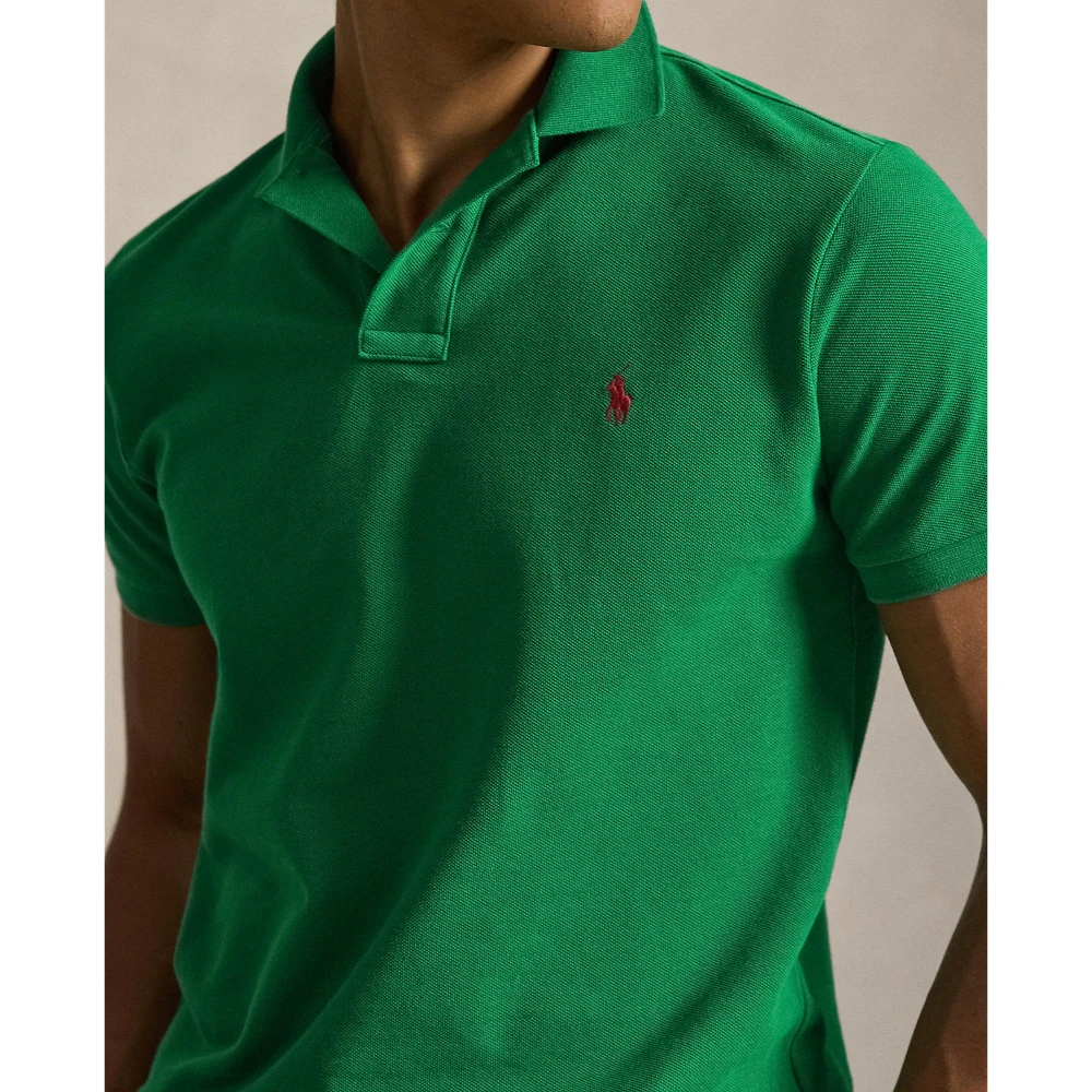 Ανδρικό Polo T-Shirt Polo Ralph Lauren SSKCCMSLM1 Short Sleeve Knit