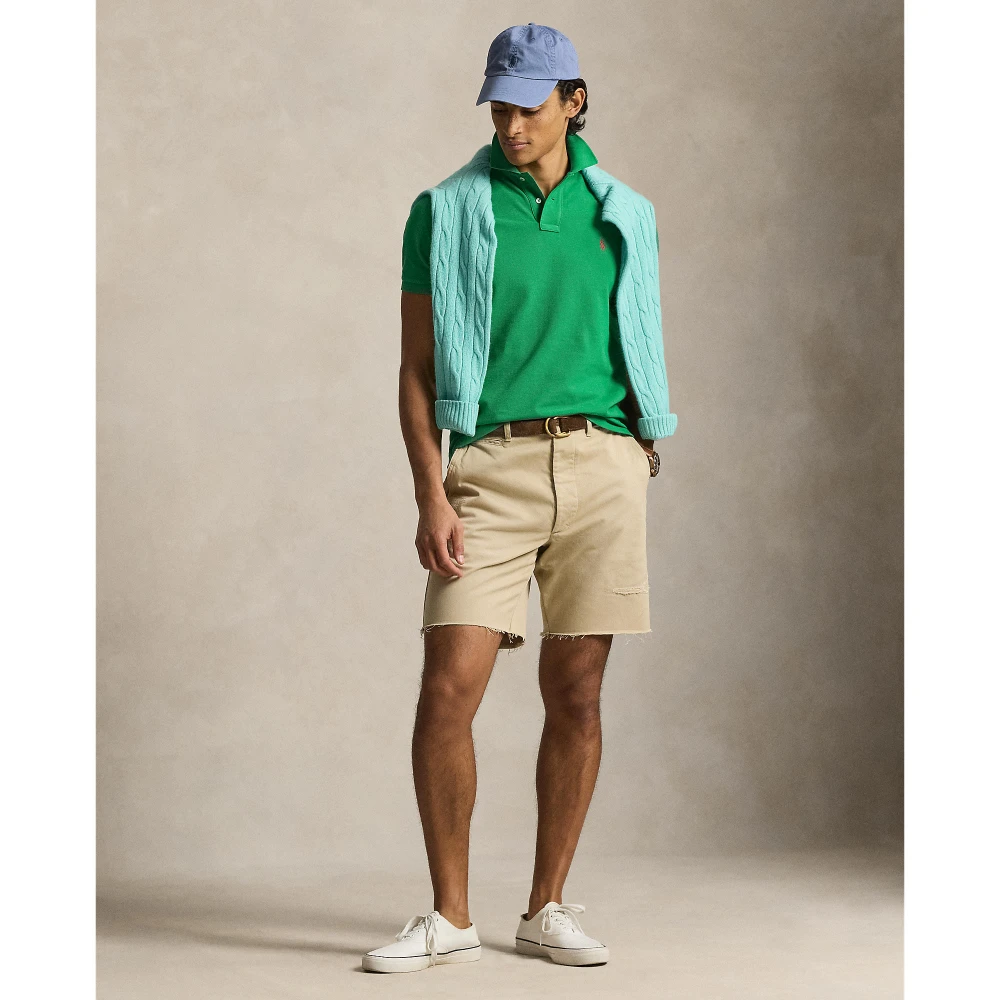 Ανδρικό Polo T-Shirt Polo Ralph Lauren SSKCCMSLM1 Short Sleeve Knit