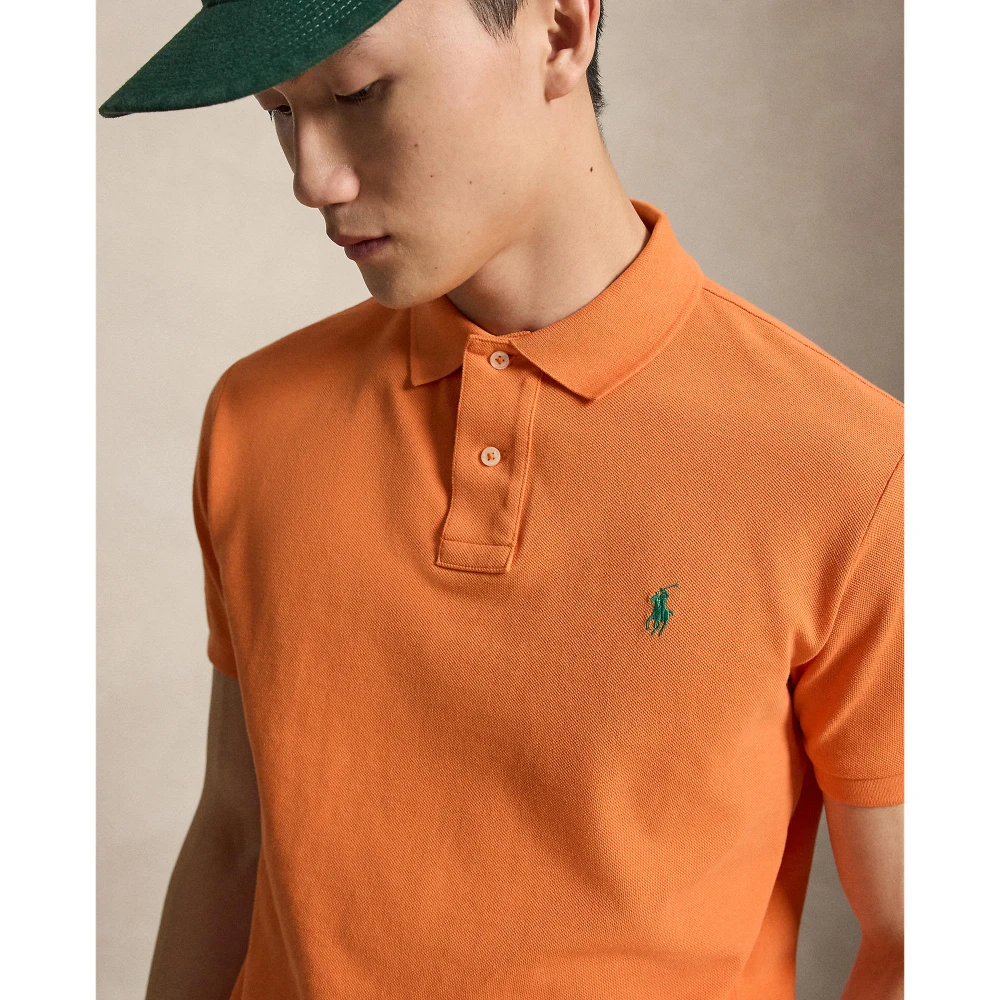 Ανδρικό Polo T-Shirt Polo Ralph Lauren SSKCCMSLM1 Short Sleeve Knit