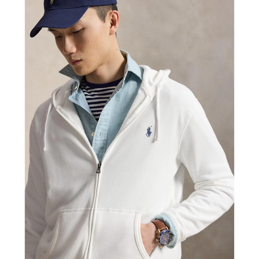 Ανδρική Ζακέτα Φούτερ με Κουκούλα Polo Ralph Lauren