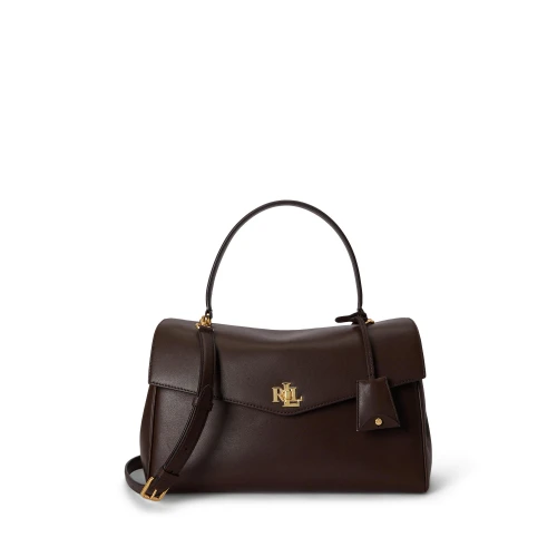 Γυναικεία Τσάντα Χειρός Lauren Ralph Lauren Farrah Soft Satchel Medium