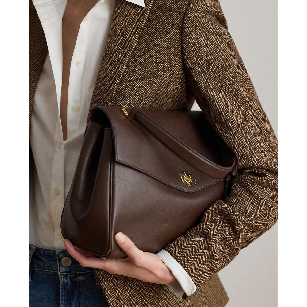 Γυναικεία Τσάντα Χειρός Lauren Ralph Lauren Farrah Soft Satchel Medium