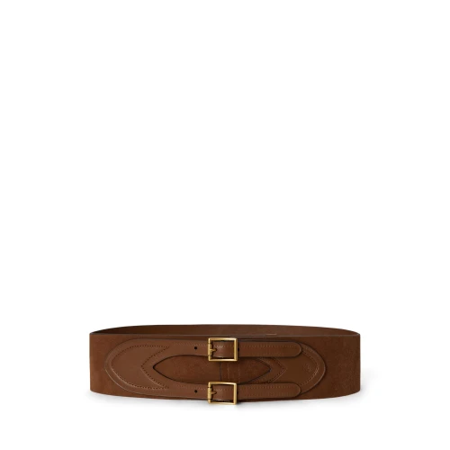 Γυναικεία Φαρδιά Ζώνη με Διπλή Αγκράφα Lauren Ralph Lauren