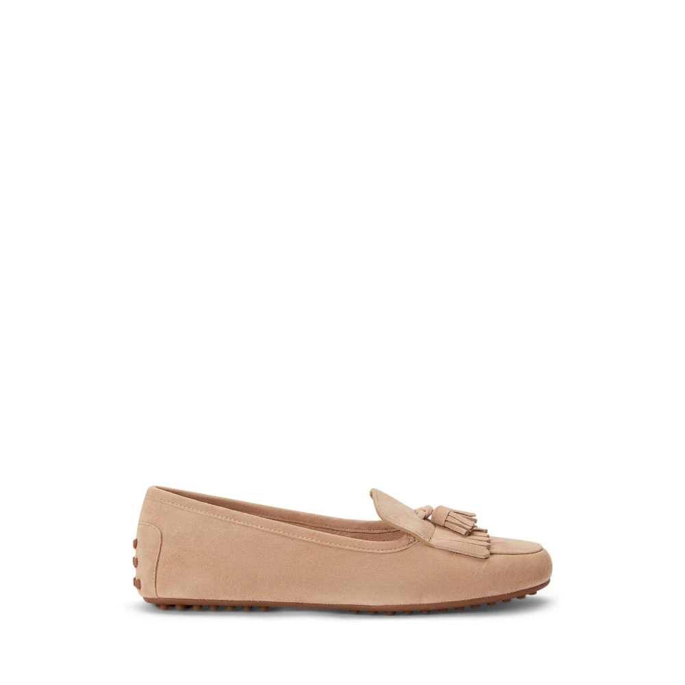 Women's Tayte Driving Loafers Lauren Ralph Lauren with Fringe Detail
