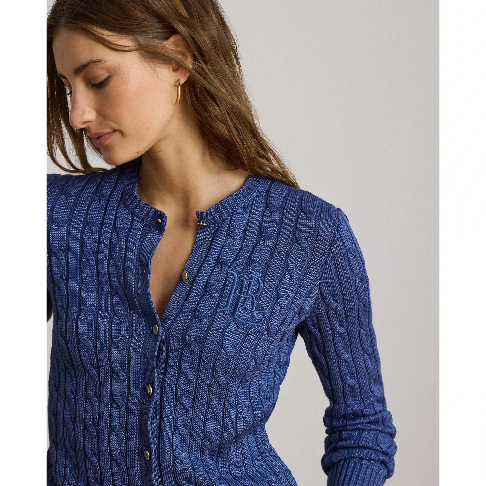 Γυναικεία Πλεκτή Ζακέτα με Σχέδιο Cable Knit Lauren Ralph Lauren