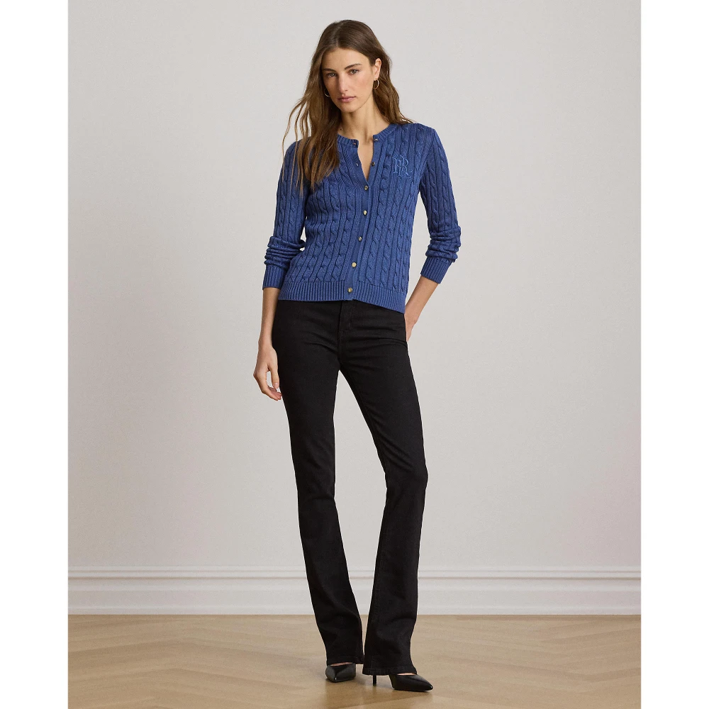Γυναικεία Πλεκτή Ζακέτα με Σχέδιο Cable Knit Lauren Ralph Lauren