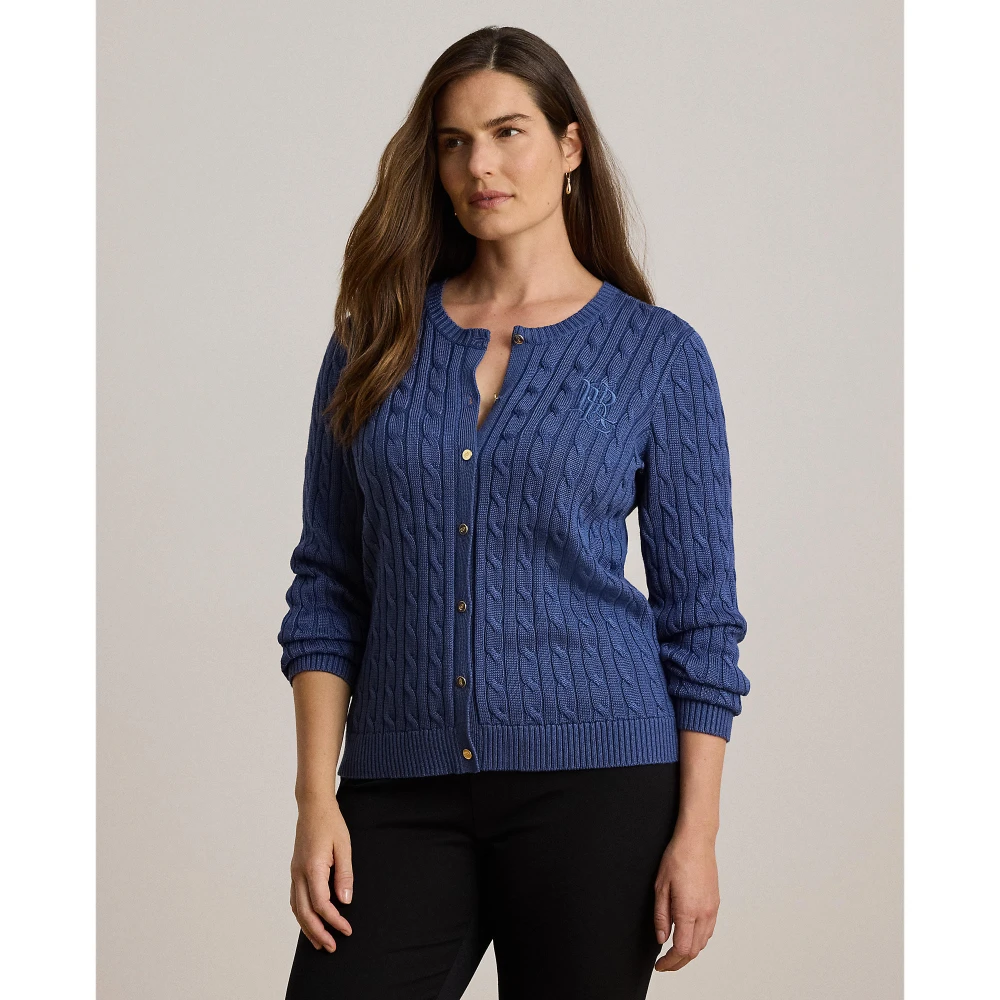 Γυναικεία Πλεκτή Ζακέτα με Σχέδιο Cable Knit Lauren Ralph Lauren