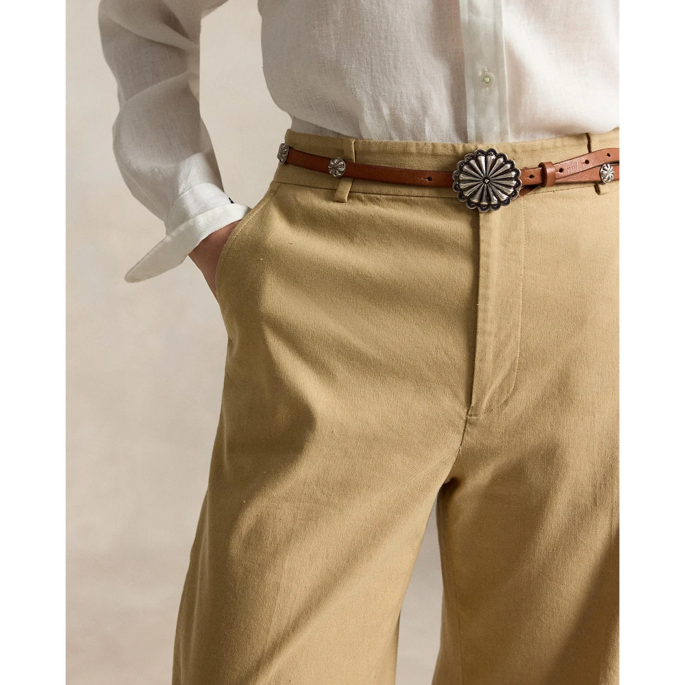 Γυναικείο Υφαντό Παντελόνι Καμπάνα Polo Ralph Lauren