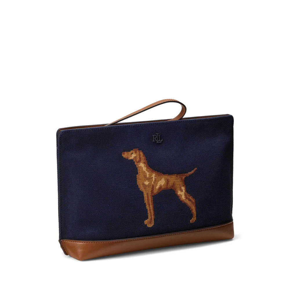 Γυναικείο Τσαντάκι Lauren Ralph Lauren με Σχέδιο Σκύλου