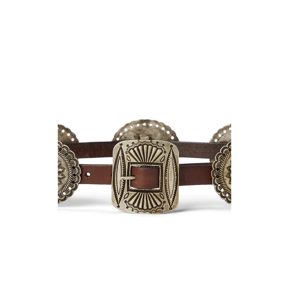 Γυναικεία Δερμάτινη Ζώνη με Conchos Polo Ralph Lauren