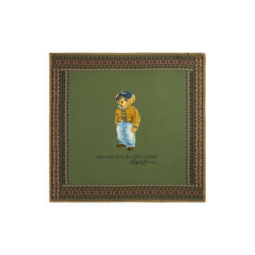 Women's Polo Bear Square Scarf Polo Ralph Lauren
