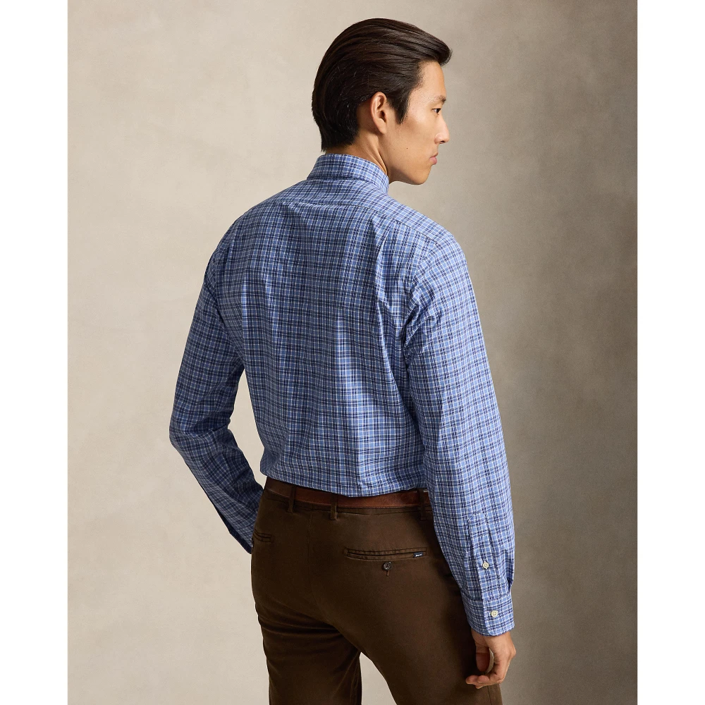Ανδρικό Μακρυμάνικο Αθλητικό Πουκάμισο Polo Ralph Lauren με Καρό Σχέδιο