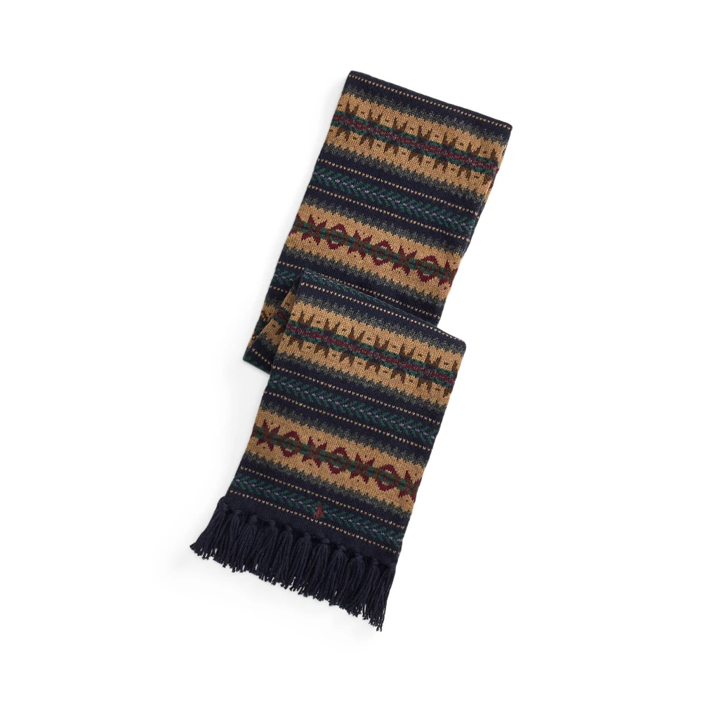 Ανδρικό Κασκόλ Polo Ralph Lauren με Σχέδιο Fair Isle