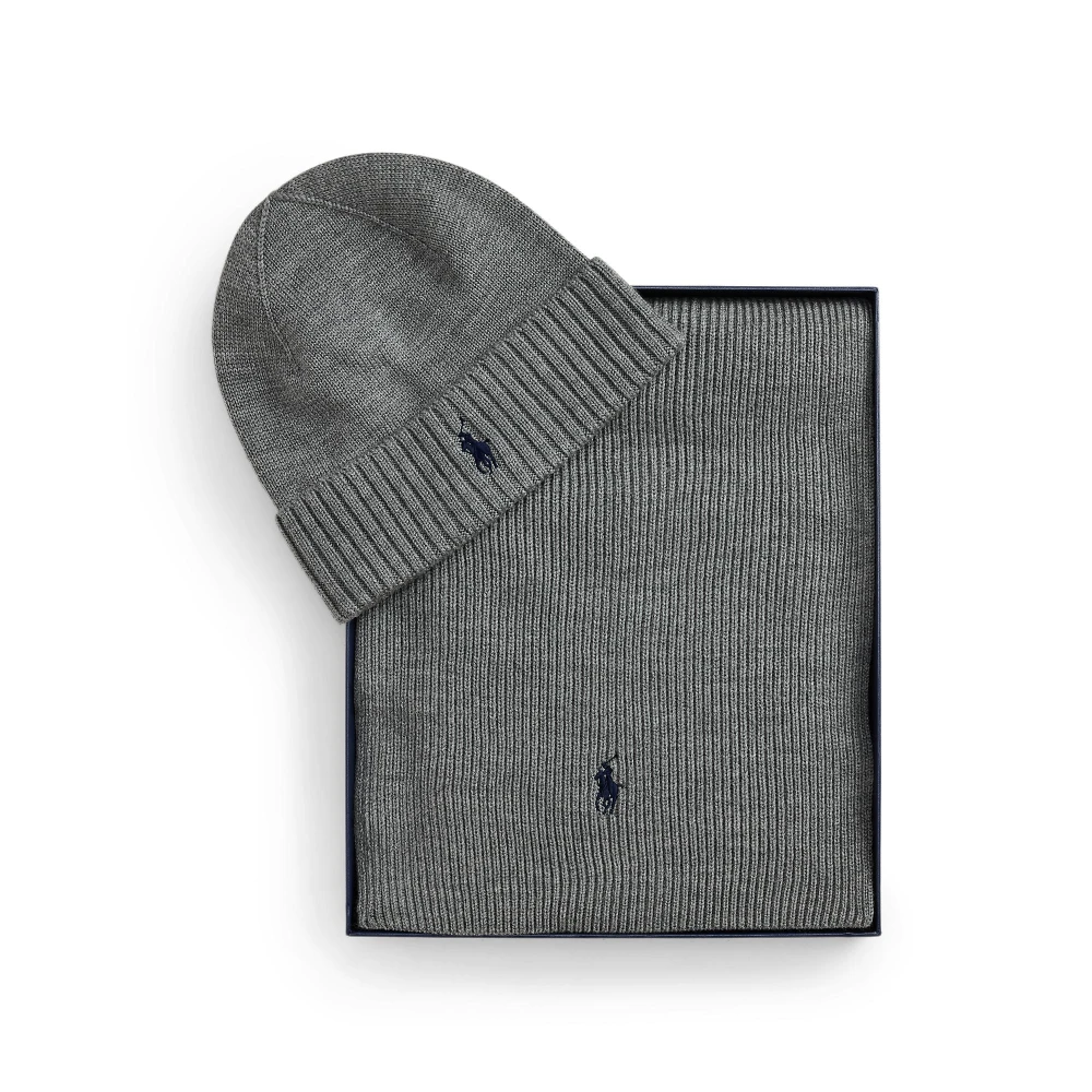 Ανδρικό Σετ Σκούφος και Κασκόλ Polo Ralph Lauren
