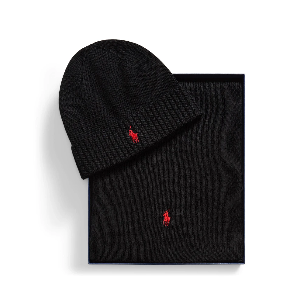 Ανδρικό Σετ Σκούφος και Κασκόλ Polo Ralph Lauren