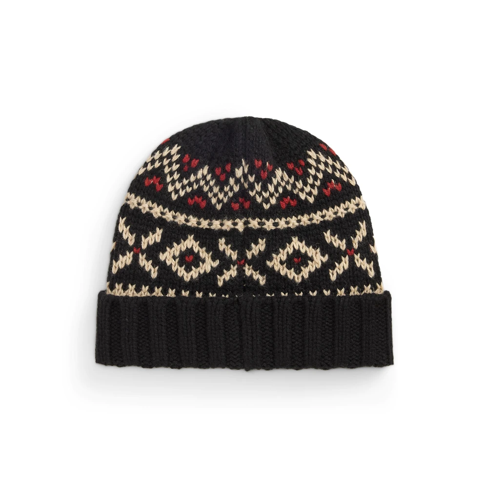 Ανδρικός Πλεκτός Σκούφος Polo Ralph Lauren με Σχέδιο Fair Isle