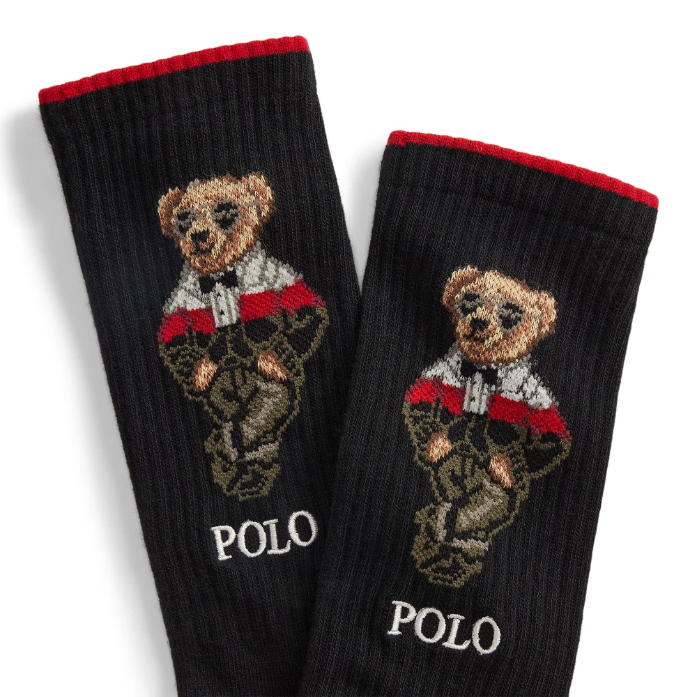 Ανδρικές Κάλτσες Polo Ralph Lauren Σετ 6 Τεμαχίων με Polo Bear