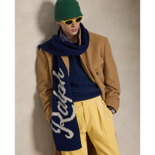 Ανδρικό Κασκόλ Polo Ralph Lauren με Λογότυπο Ralph
