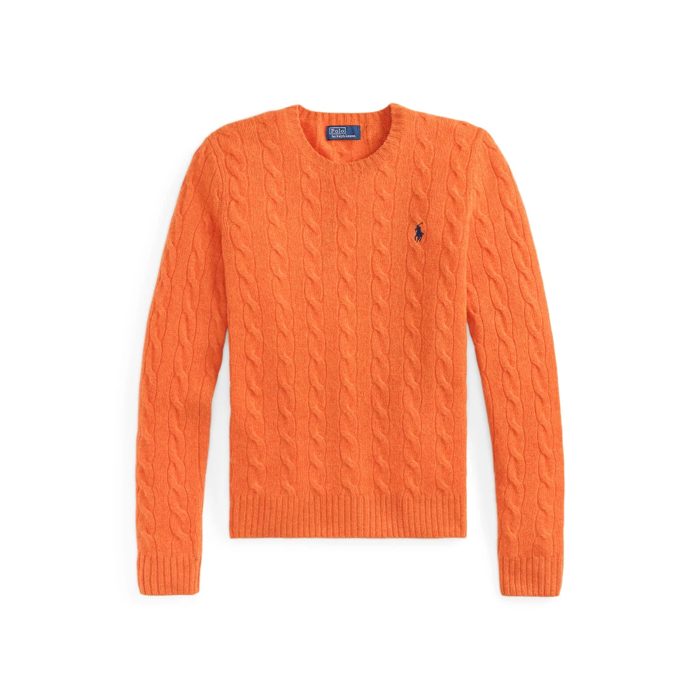 Γυναικείο Πλεκτό Πουλόβερ Polo Ralph Lauren Julianna με Σχέδιο Cable Knit
