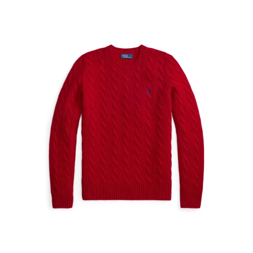 Γυναικείο Πλεκτό Πουλόβερ Polo Ralph Lauren με Σχέδιο Cable Knit