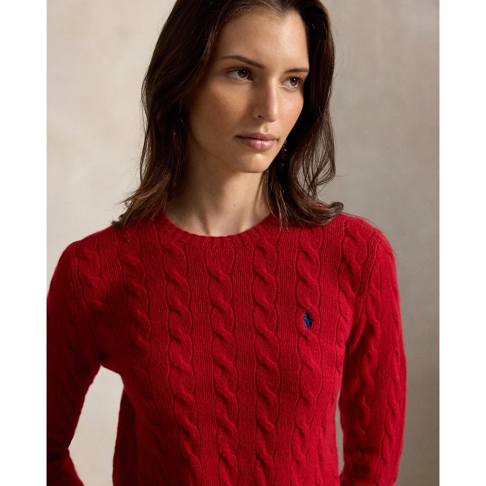 Γυναικείο Πλεκτό Πουλόβερ Polo Ralph Lauren με Σχέδιο Cable Knit