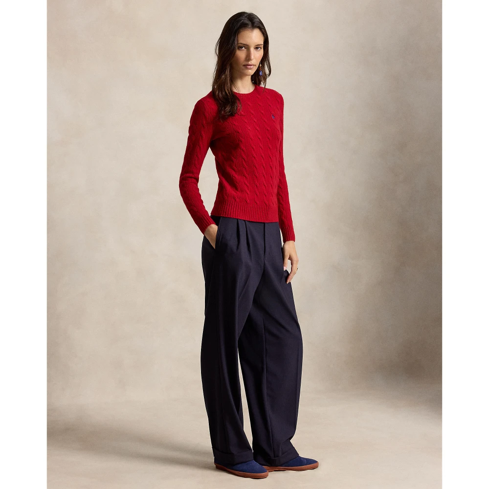 Γυναικείο Πλεκτό Πουλόβερ Polo Ralph Lauren με Σχέδιο Cable Knit