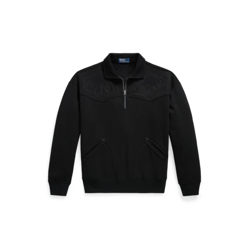 Ανδρικό Πλεκτό Φούτερ με Μισό Φερμουάρ Polo Ralph Lauren
